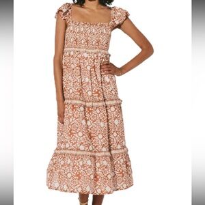 Cleobella Frida Midi Dress, Anila
Block Print, Size M, worn once